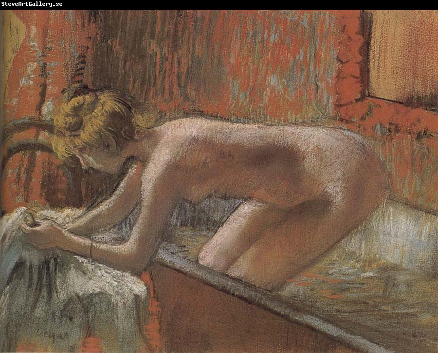 Edgar Degas After bath